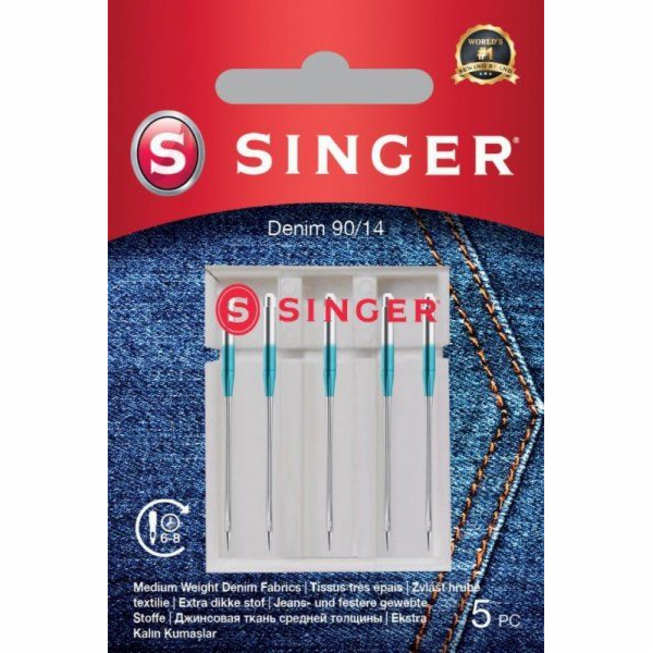 Šicí stroj Singer Singer 90/14 5PK džínová jehla