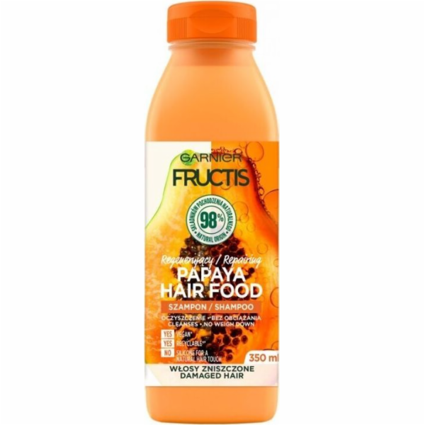 Garnier Fructis Papaya Hair Food Shampoo 350 ml