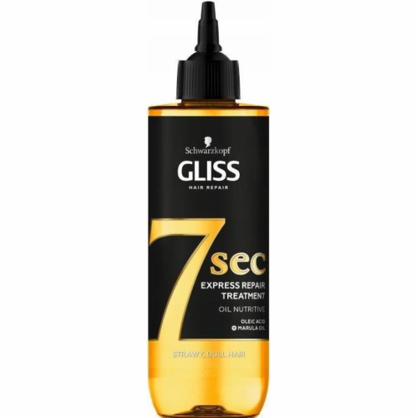 Gliss Kur gliss expresní vlasová kúra 7sec olejový výživn...