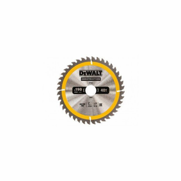 Dewalt Kotoučová pila 190x30mmx40z - DT1945-QZ