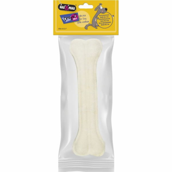 Hau&Miau LISOVANÁ KOST, BÍLÁ, 26,5 cm, 1 ks/bal., 280 g/b...