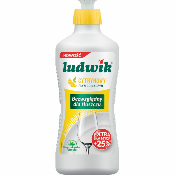 Ludwik LUDWIK prostředek na nádobí, citron, 450g