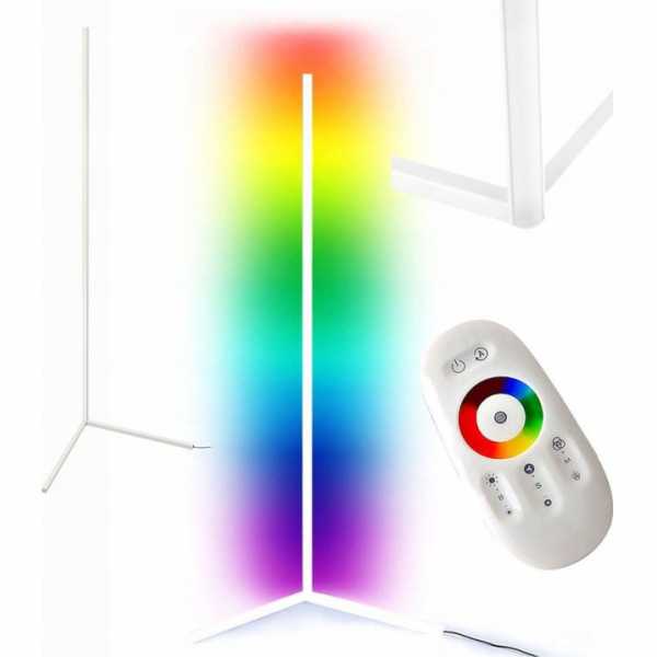 Stojací lampa Mozos MOZOS LC-RGB LED ROHOVÁ STLACÍ LAMPA ...
