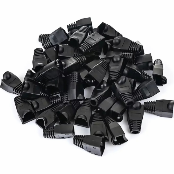 Spacetronik Gumový kryt pro zástrčku RJ-45 CC-RJ45_1BLK 5...