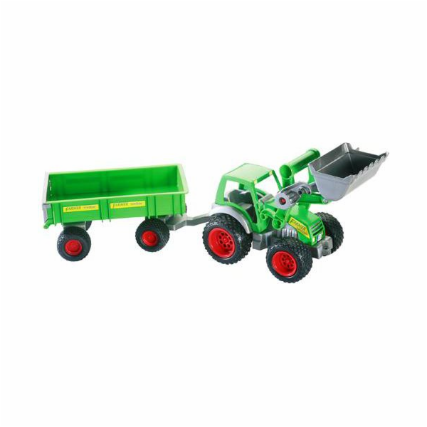Traktorbagr Wader s přívěsem, Farmer Technic - 37770