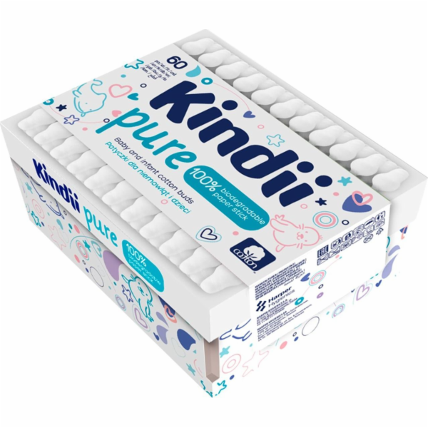 Kindii KINDII-STICKS 60KS PURE BOX