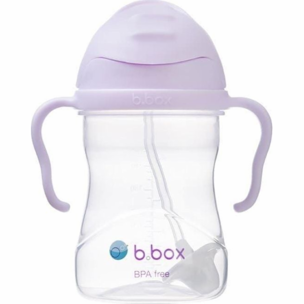 B.Box Inovativní láhev se slámou Boysenberry 6m+ B.Box