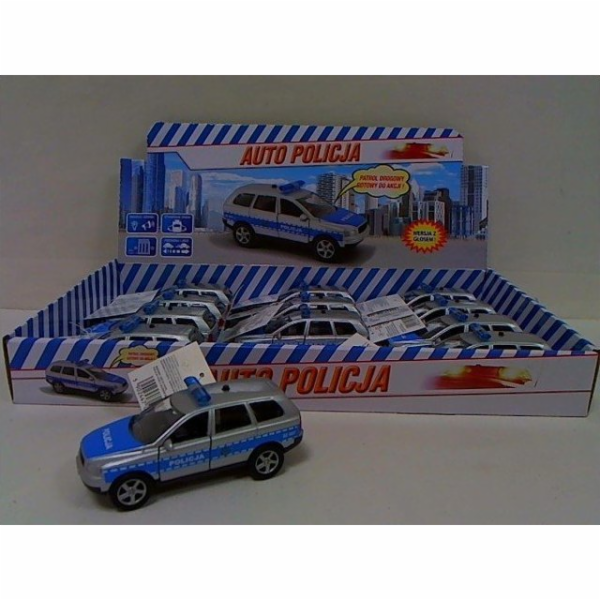 Hipo Auto Police 11cm s hlasem SW-16-11P/PL p12 cena za 1 ks