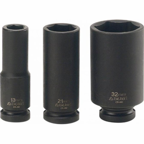 Teng Tools Dlouhý nástavec na stroj 1/2 21 mm DIN