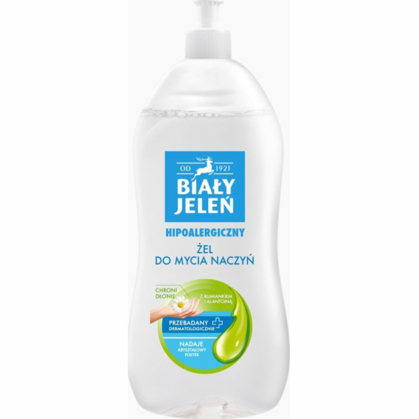 Bialy jelen Hypoalergenní gel na nádobí s heřmánkem a ala...