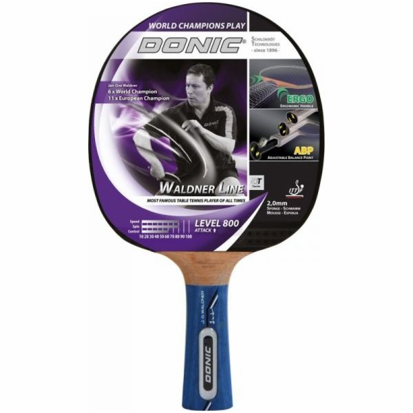 Flowerpots Waldner 800 raketa na stolní tenis