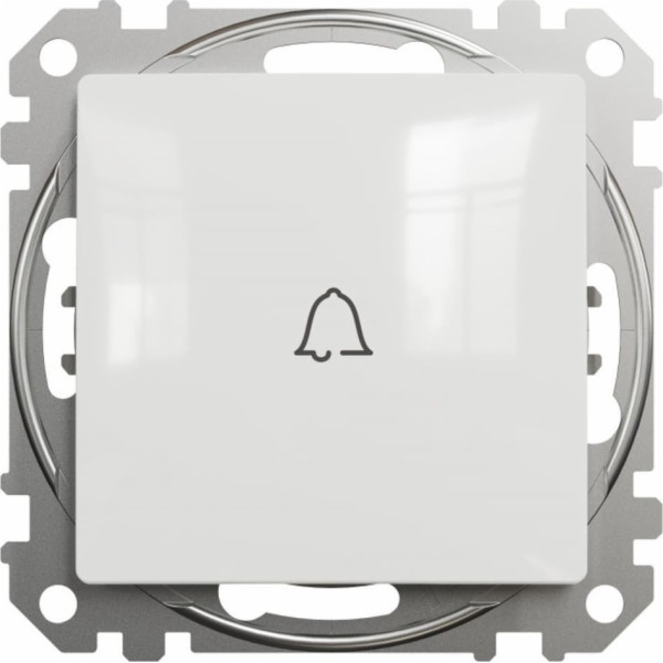 TLAČÍTKO ZVONKU Schneider Electric BÍLÝ DESIGN SEDNA