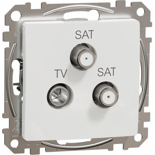 Schneider Electric GN.TV/SAT/SAT KONC.4DB BÍLÁ SEDNA POPIS