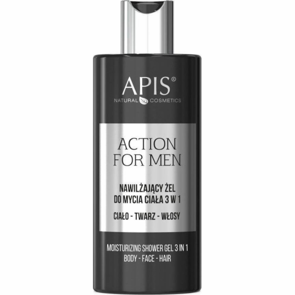 APIS APIS_Action For Men 3v1 hydratační gel na mytí těla,...