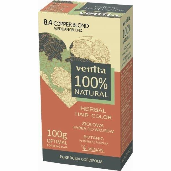 Venita VENITA_Herbal Hair Color bylinná barva na vlasy 8....