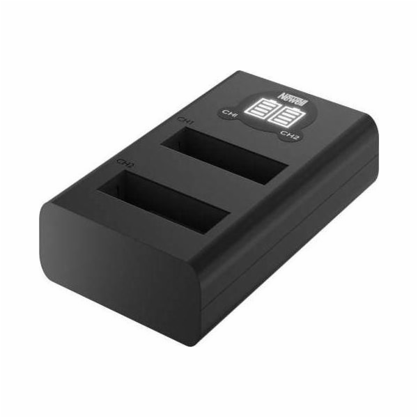 Newell nabíječka kamer Newell DL-USB-C dvoukanálová nabíj...