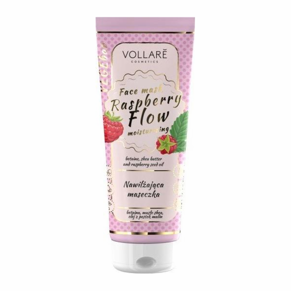 Vollare VOLLARE_Raspberry Flow Face Mask Hydratační hydra...