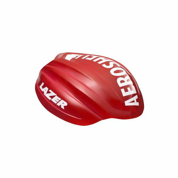 Potah na helmu LAZER AEROSHELL Z1, bílý a červený, veliko...