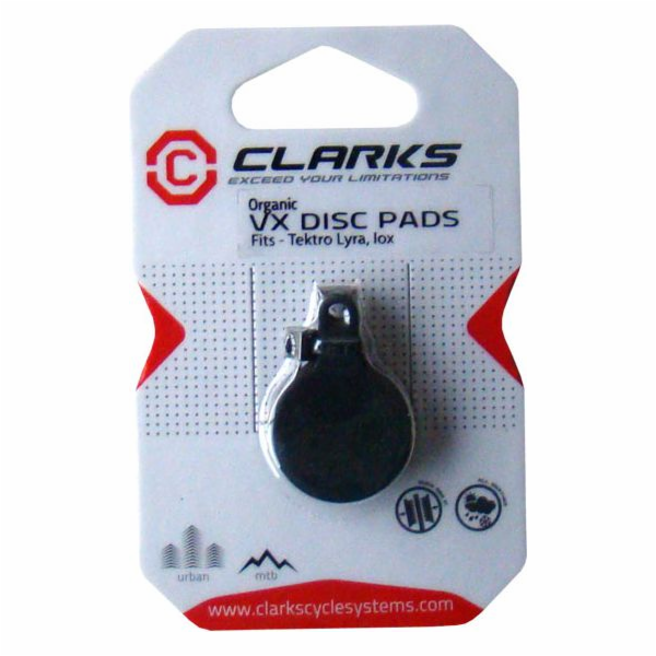 Clarks TEKTRO brzdové obložení (Lyra, IOX) organické (CLA...