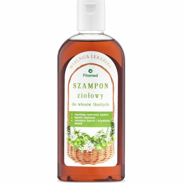 Tradiční šampon Fitomed pro mastné vlasy a mýdlovku