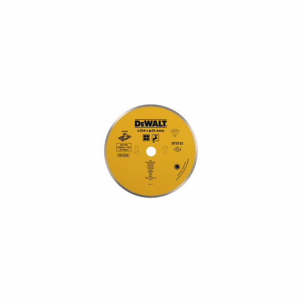Dewalt Diamond kotouč na keramické obklady 250x25,4mm DT3733