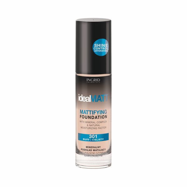 INGRID Zmatňující minerální podklad Ideal Matt č. 303 30ml