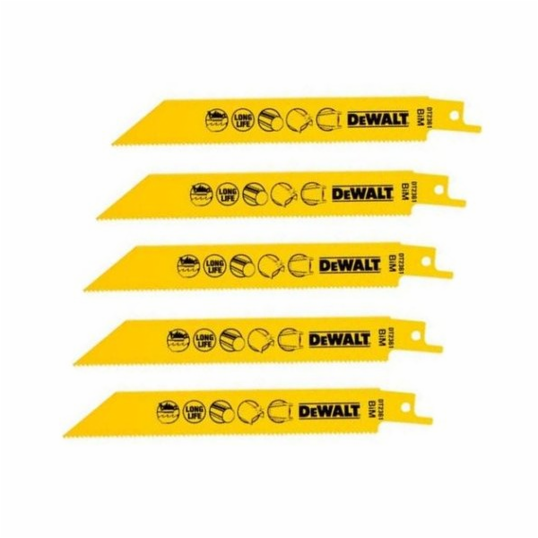 Pilové listy Dewalt Metal z kobaltové oceli, délka 152 mm...