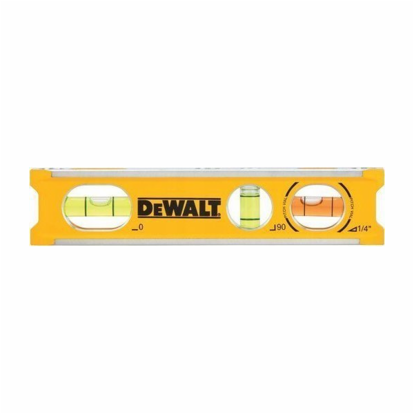 Úroveň torpéda Dewalt Flat 165 mm