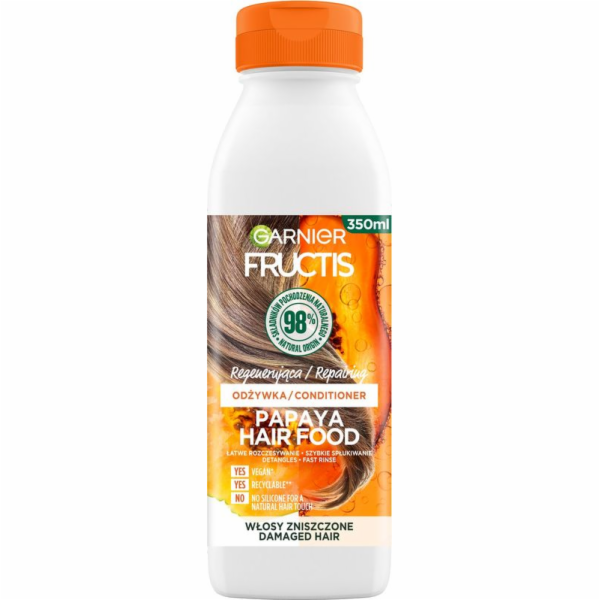 Garnier Fructis Hair Food Papaya Regenerační kondicionér ...