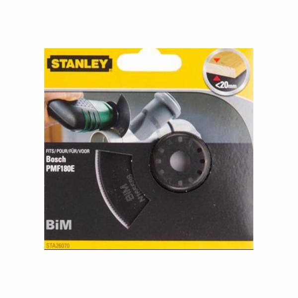 Stanley BIM segmentová pila fi85mm na různé materiály - S...