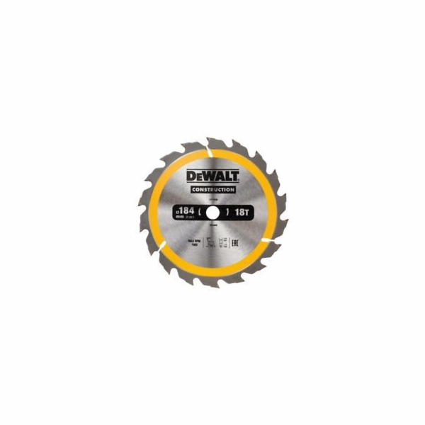 Dewalt Kotoučová pila 184x16mmx18z - DT1938-QZ