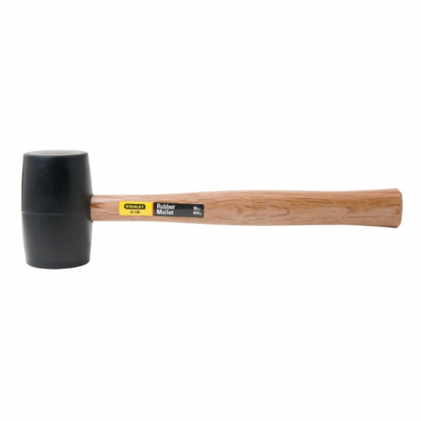 Gumové kladivo Stanley s dřevěnou rukojetí 600g (571001)
