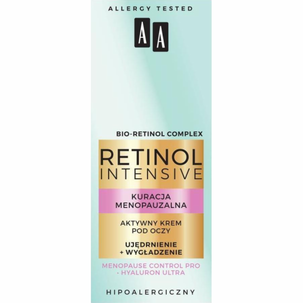 AA AA_Retinol Intensive Menopause Treatment aktivní zpevň...