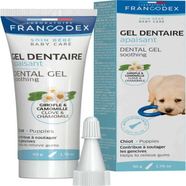 FRANCODEX FRANCODEX Zklidňující dentální gel pro štěňata ...