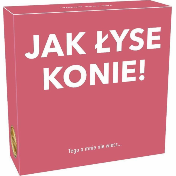 Taktická hra Dárková hra: Poznejme se jako plešatí koně