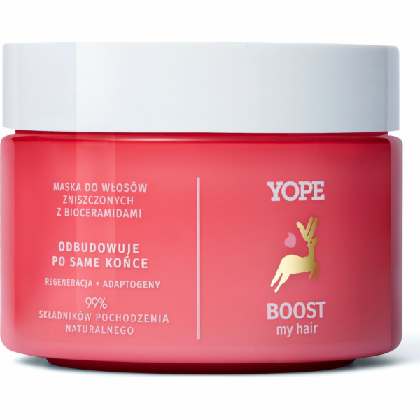 Yope Yope Boost My Hair maska na poškozené vlasy s biocer...