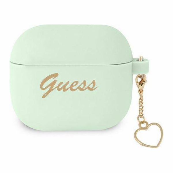 Kryt GUESS Guess GUA3LSCHSN AirPods 3 zelený/zelený Silik...