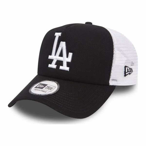 Kšiltovka New Era LA Dodgers Trucker, černobílá, univerzá...