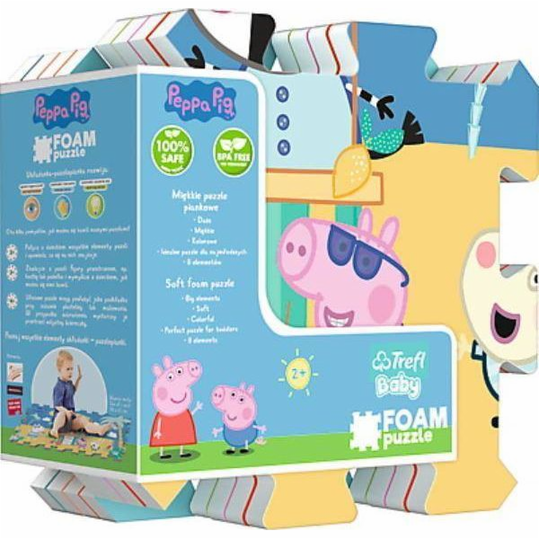 Trefl Puzzle puzzle Peppa Pig Summer - Léto na pláži 6136...