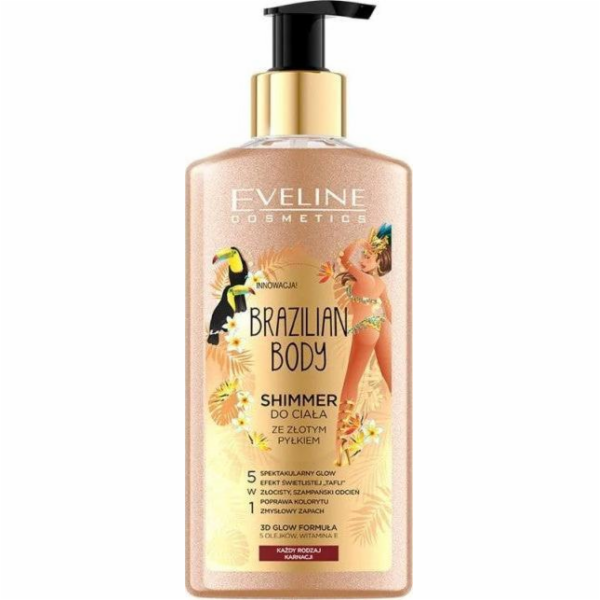 Eveline EVELINE_Brazilian Body Shimmer se zlatým prachem ...