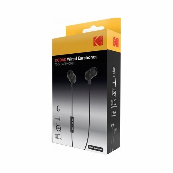 Sluchátka Kodak Kabelová sluchátka Ipx4 1,2 m Sluchátka K...