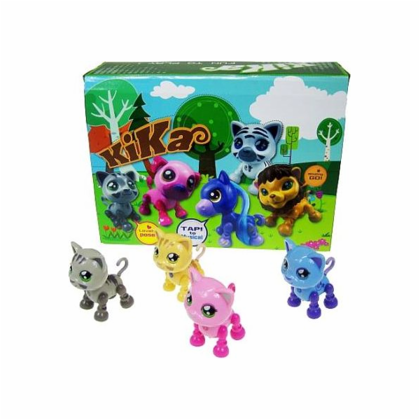 Hipo Cat Kika s hlasem 13cm 4 designy