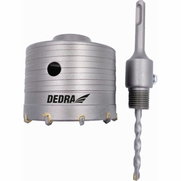 Dedra 100mm HM jádrový vrták s držákem SDS+