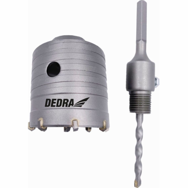 Dedra 65mm HM jádrový vrták s HEX rukojetí