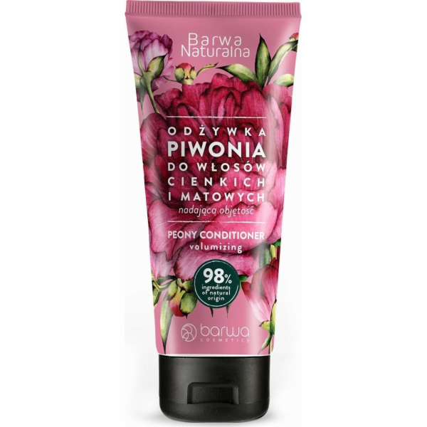 Barwa BARWA_Přírodní kondicionér pro objem vlasů Pivoňka ...