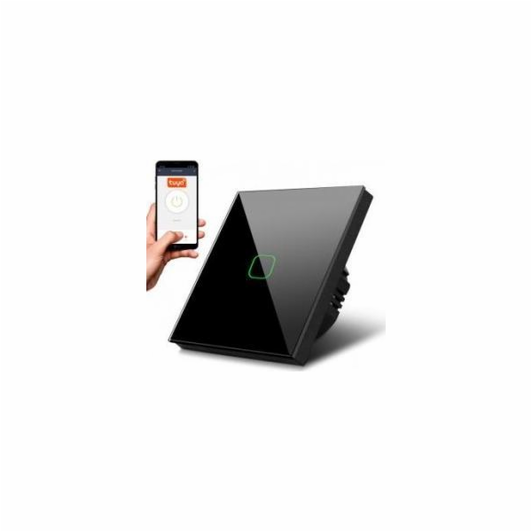 Jednodotykový spínač světel Wi-Fi SMART MCE716B Black