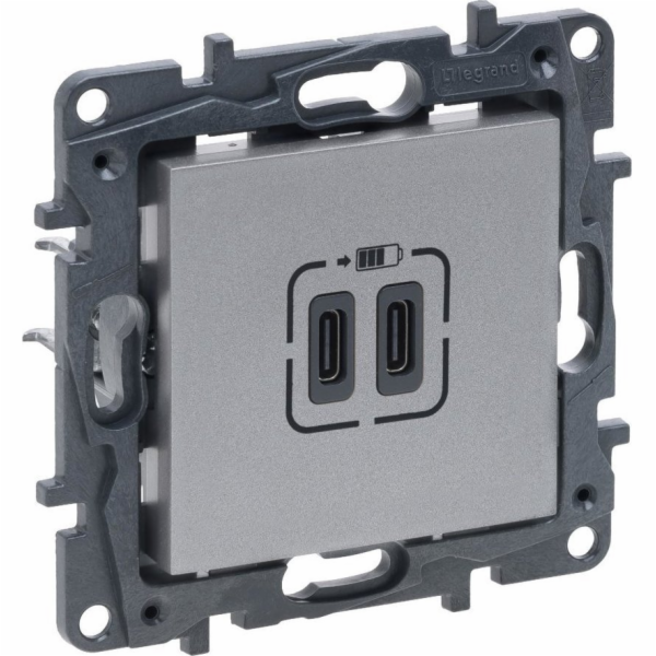 Legrand USB-C nabíječka Legrand Niloe Step 863339 dvojitá...