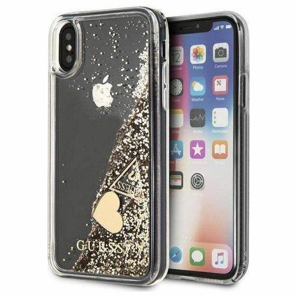 Guess Guess GUOHCPXGLHFLGO iPhone X/Xs zlatý/zlatý pevný ...