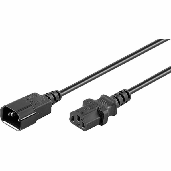 Goobay napájecí kabel IEC C14 - IEC C13 prodlužovací kabe...