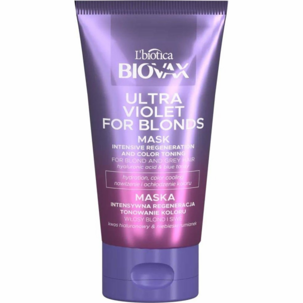 L BIOTICA_Biovax Ultra Violet For Blonds Mask intenzivně ...